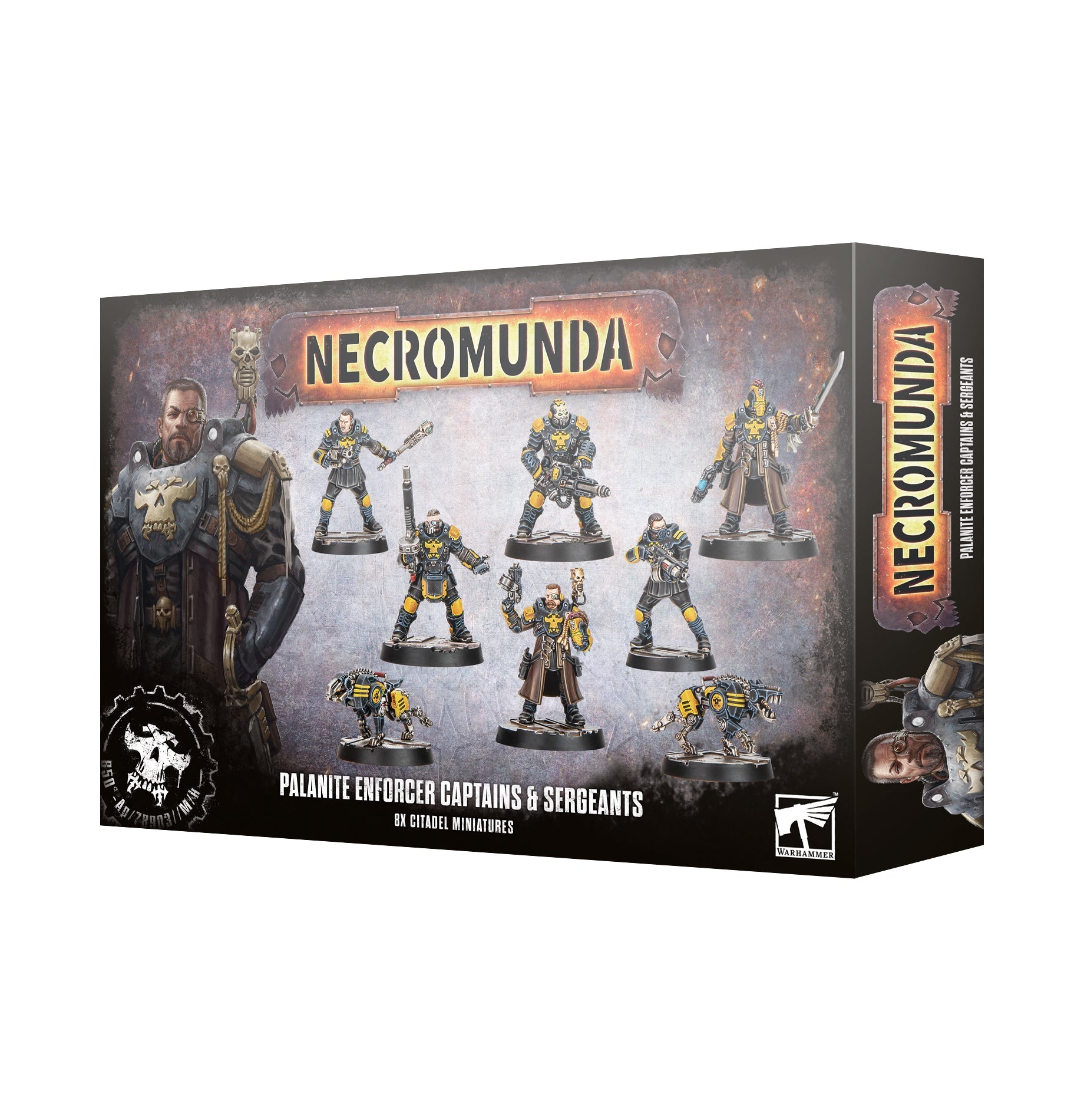 Necromunda Palanite Enforcer Captains and Sergeants Pre - Order - Dark Crystal Cards