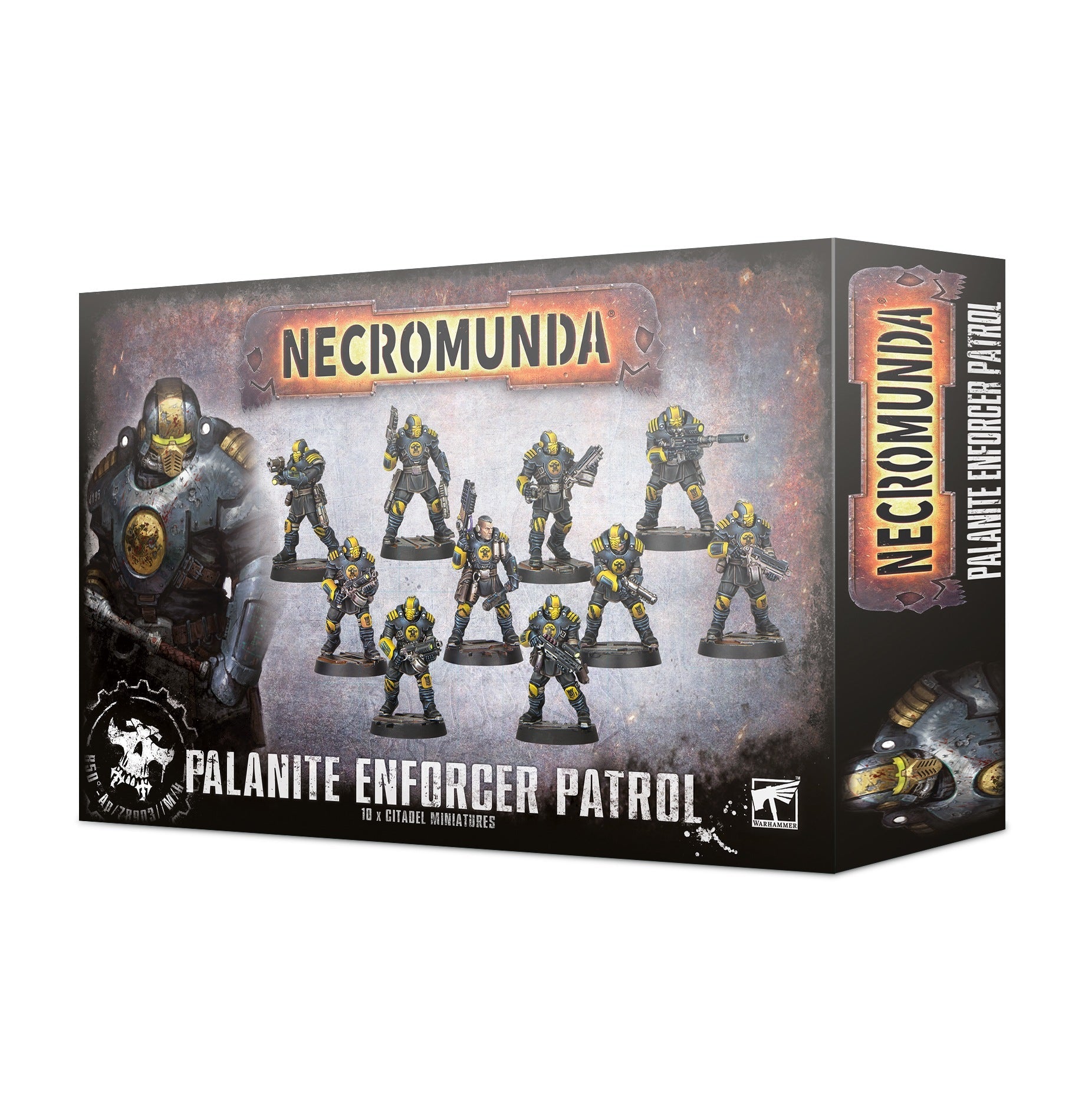 Necromunda Palanite Enforcer Patrol - Dark Crystal Cards