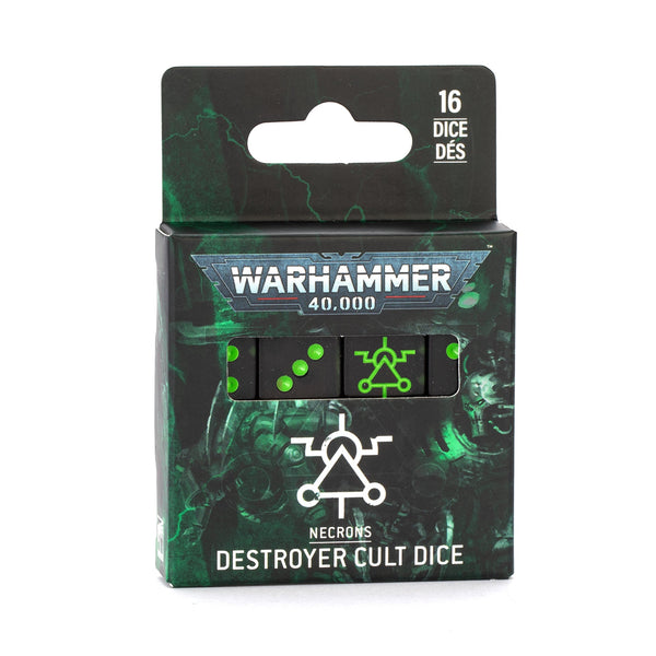 Necrons Destroyer Cult Dice Pre-order - Dark Crystal Cards