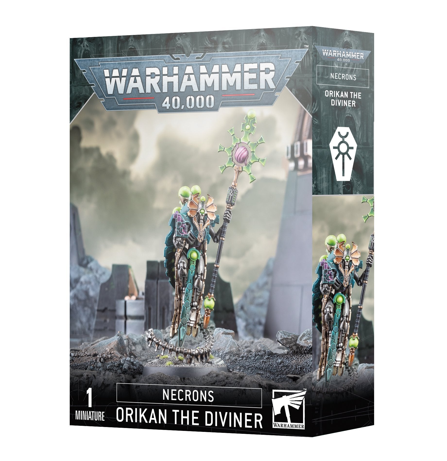 Necrons Orikan The Diviner - Dark Crystal Cards