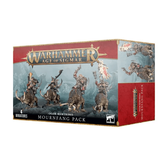 Ogor Mawtribes Mournfang Pack - Dark Crystal Cards