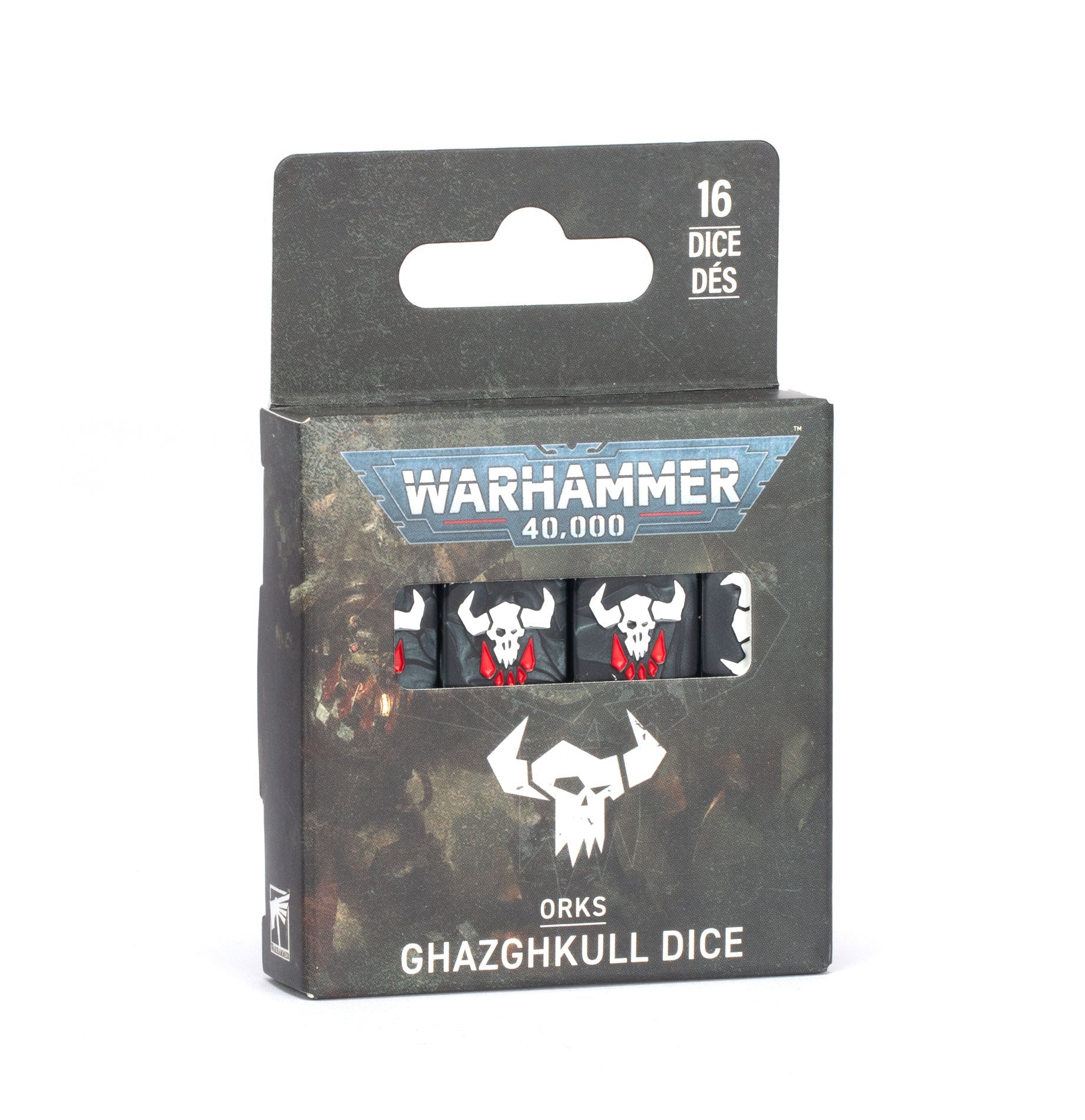 Orks Ghazghkull Dice Pre - order - Dark Crystal Cards