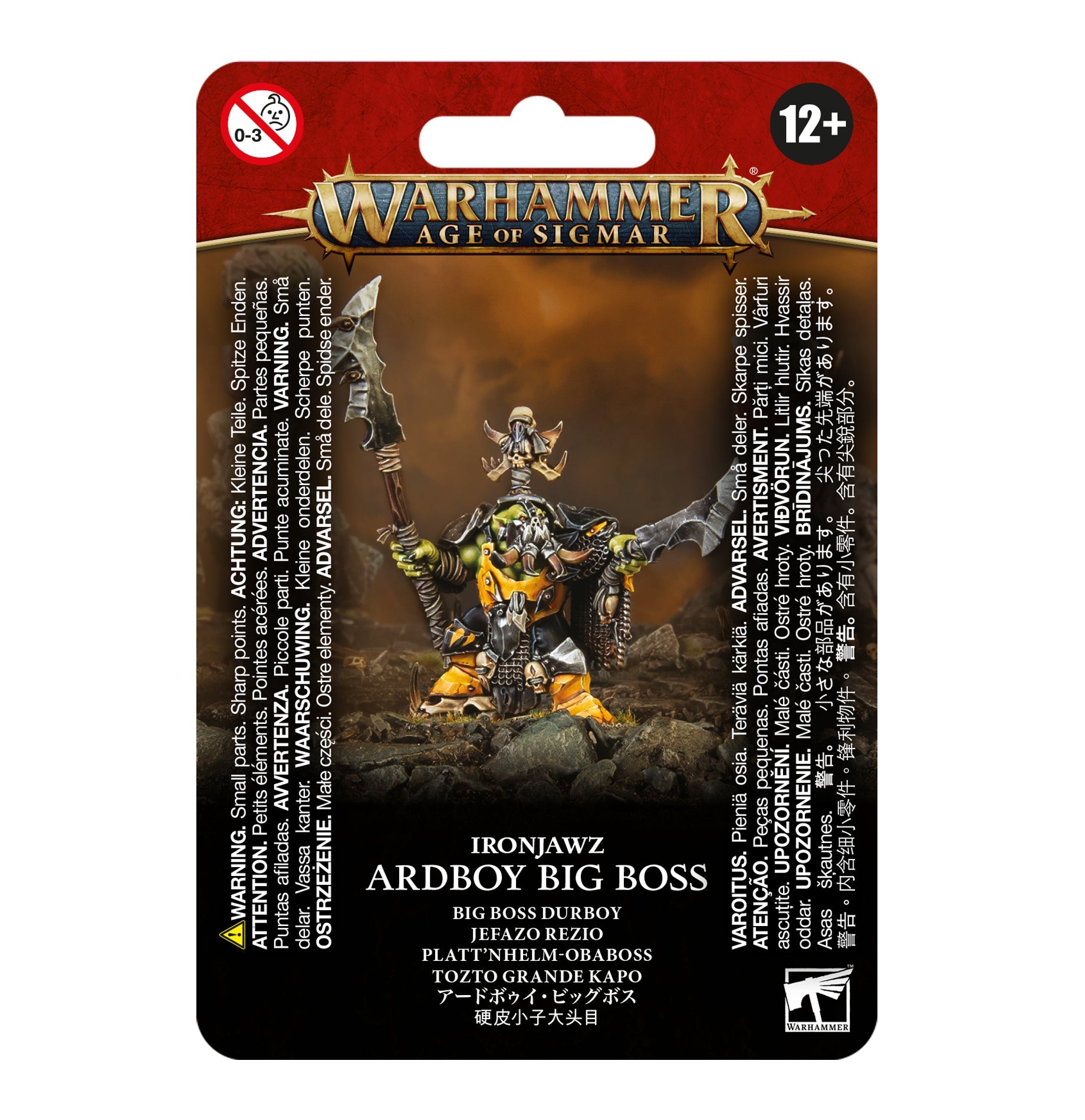 Orruk Warclans Ardboy Big Boss - Dark Crystal Cards