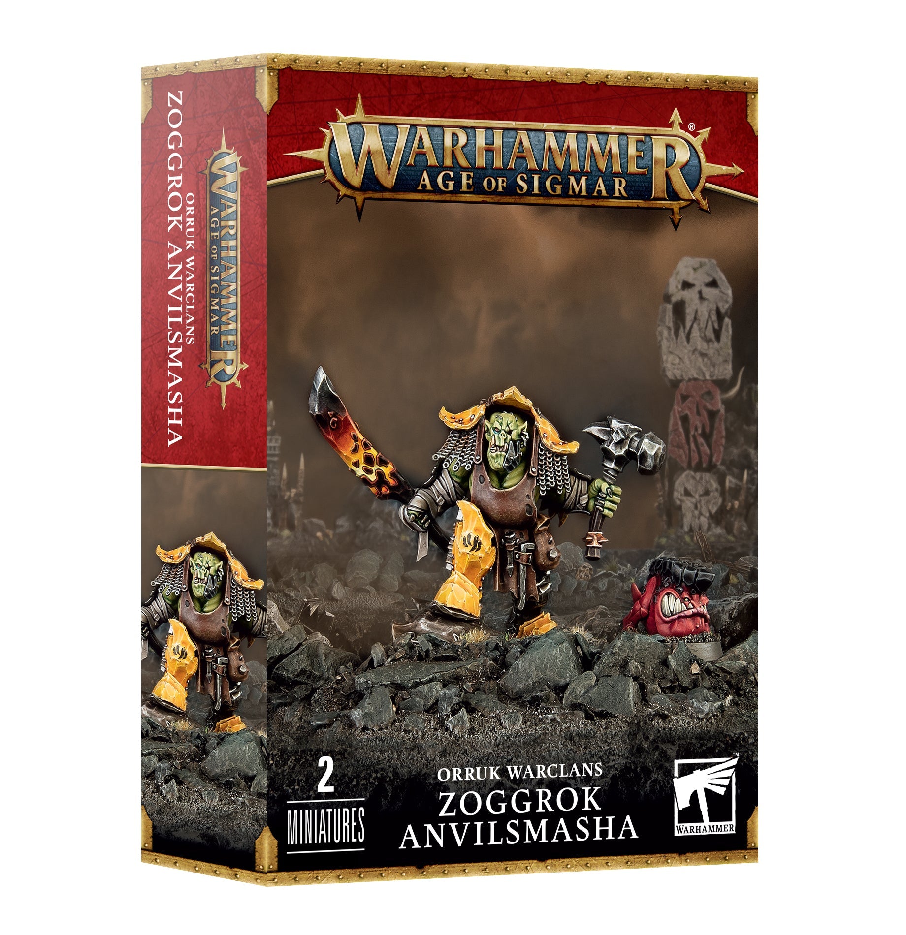 Orruk Warclans Zoggrok Anvilsmasha - Dark Crystal Cards