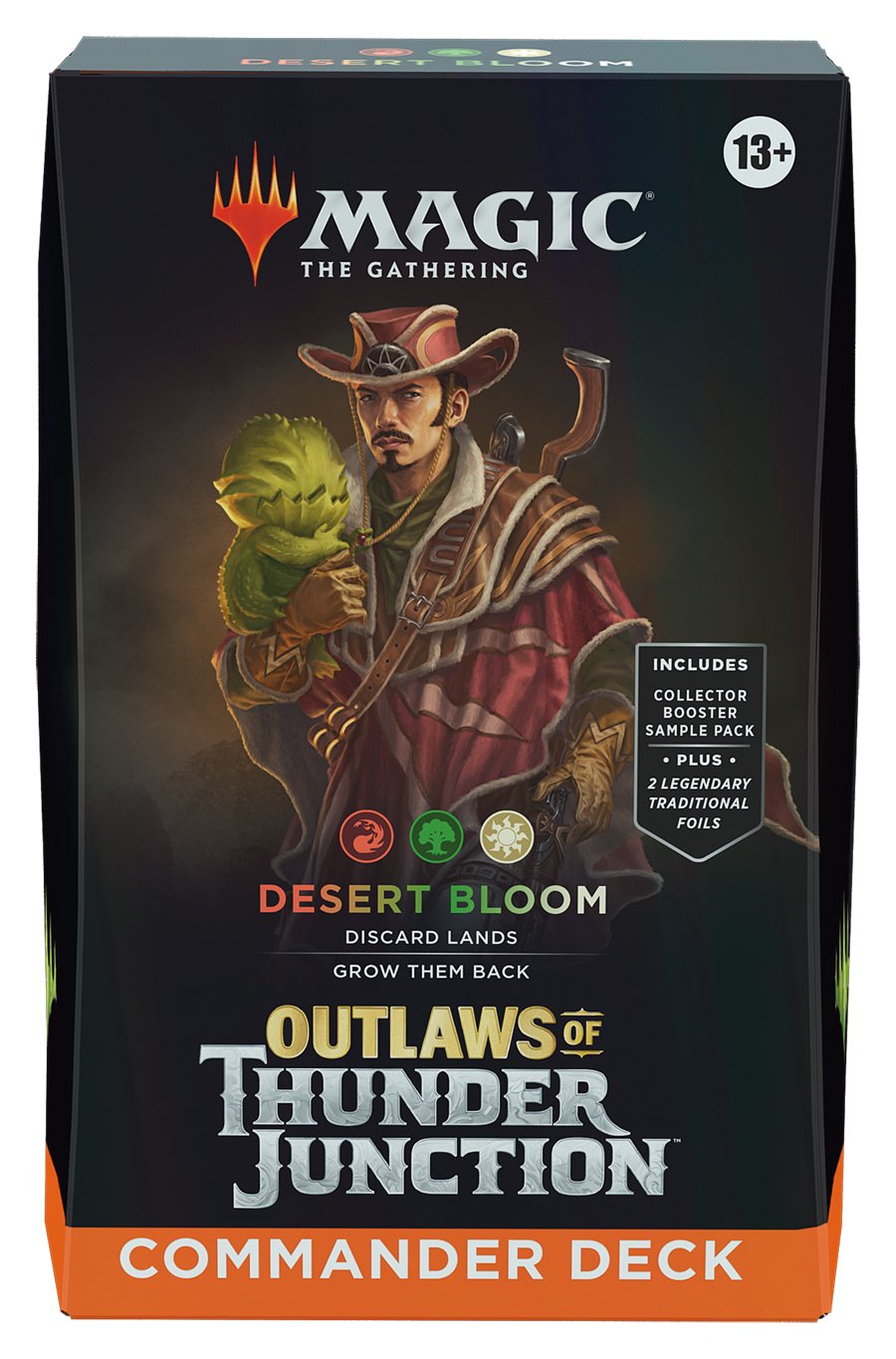 Outlaws of Thunder Junction Commander Deck Desert Bloom - Dark Crystal Cards