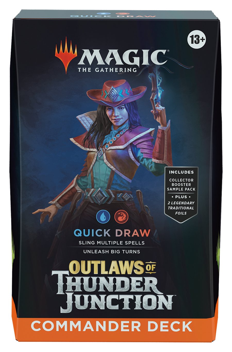 Outlaws of Thunder Junction Commander Deck Quick Draw - Dark Crystal Cards