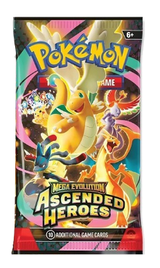 Pokemon Ascended Heroes Booster Pack - Dark Crystal Cards