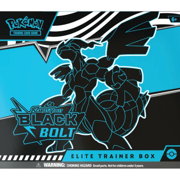 Pokemon Black Bolt Elite Trainer Box - Dark Crystal Cards