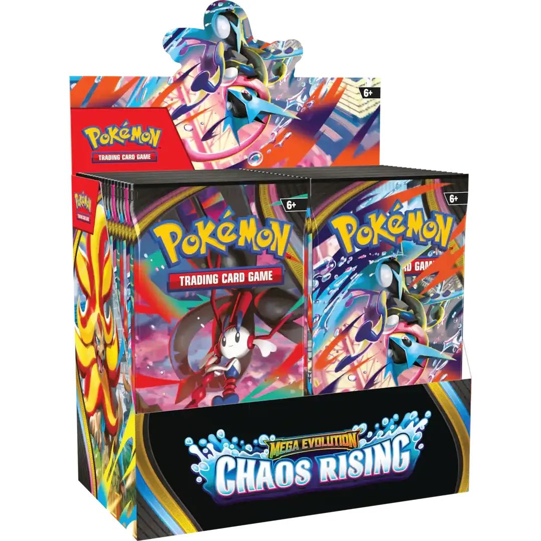 Pokemon Chaos Rising Booster Box Pre - order May 22 - Dark Crystal Cards