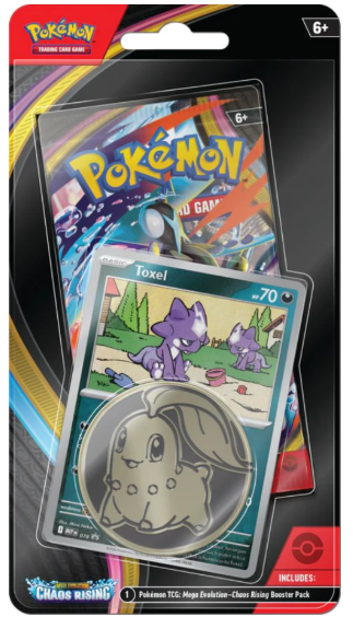 Pokemon Chaos Rising Checklane Blister - Dark Crystal Cards
