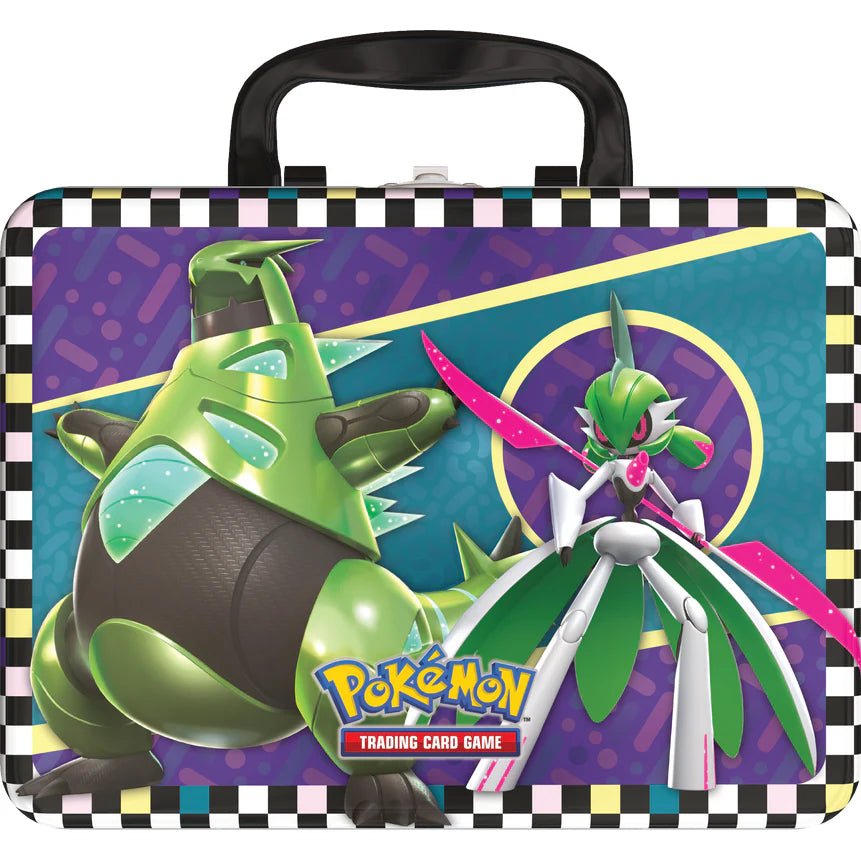 POKEMON COLLECTOR CHEST TIN BACK TO SCHOOL 2024 - Dark Crystal Cards