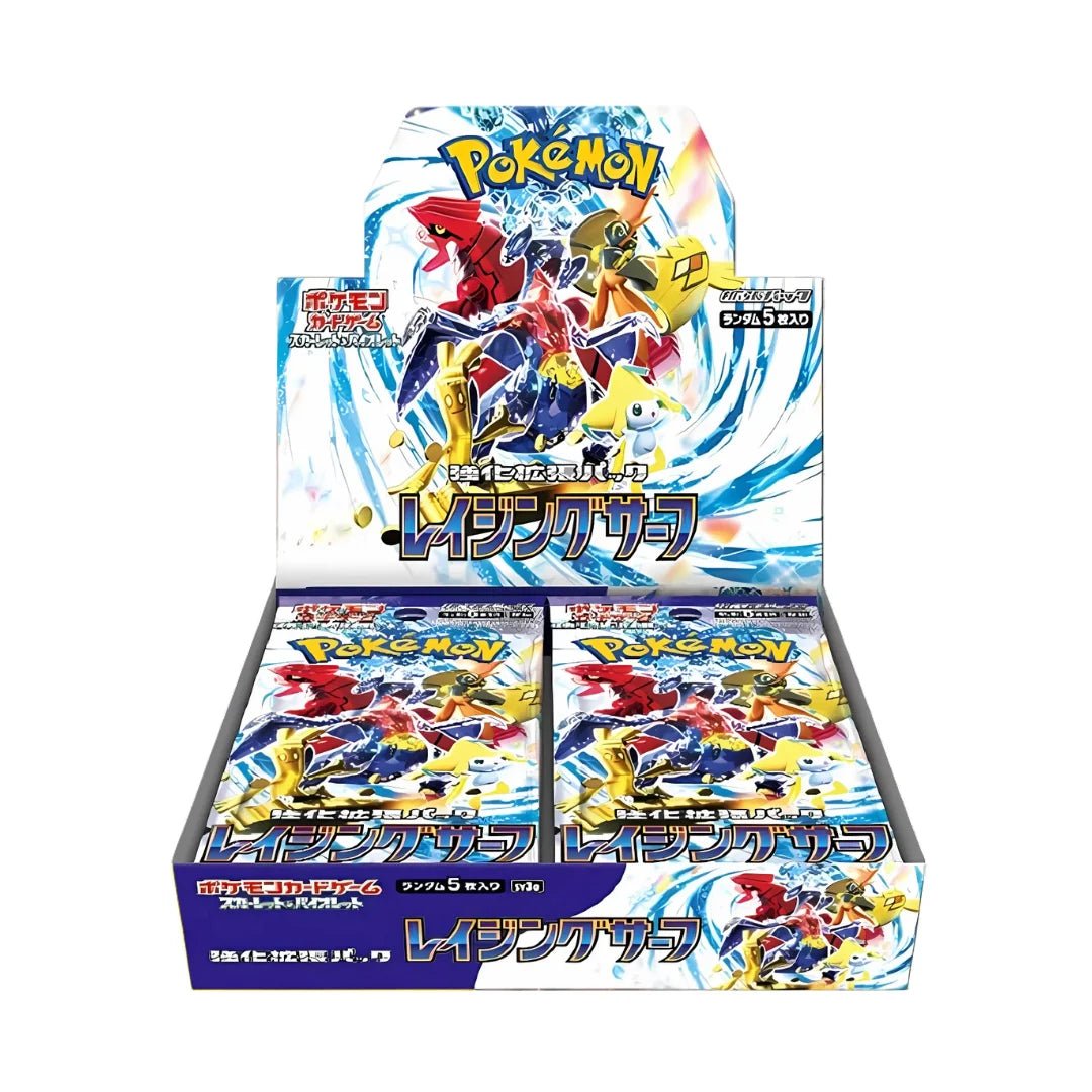 Pokemon Japanese Raging Surf Booster Box Sv3a - Dark Crystal Cards