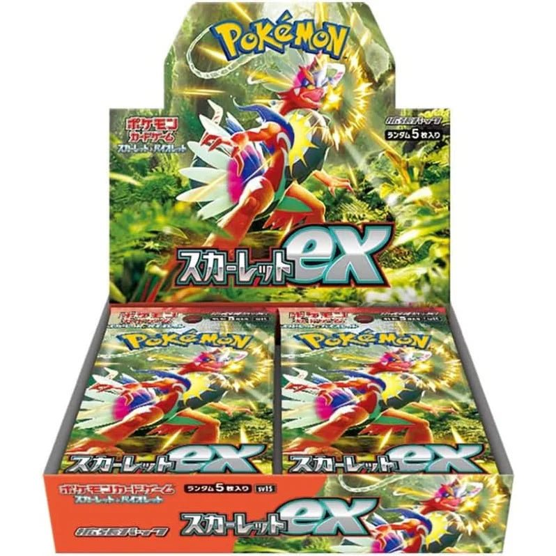 Pokemon Japanese Scarlet Ex Booster Box Sv1s - Dark Crystal Cards