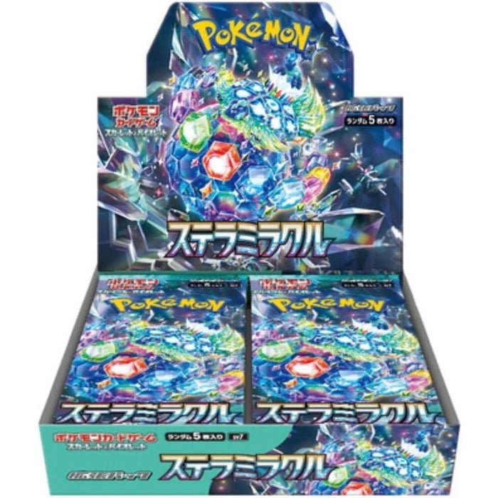 Pokemon Japanese Stella Miracle Booster box SV7 - Dark Crystal Cards
