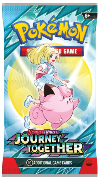 Pokemon Journey Together Booster Pack - Dark Crystal Cards