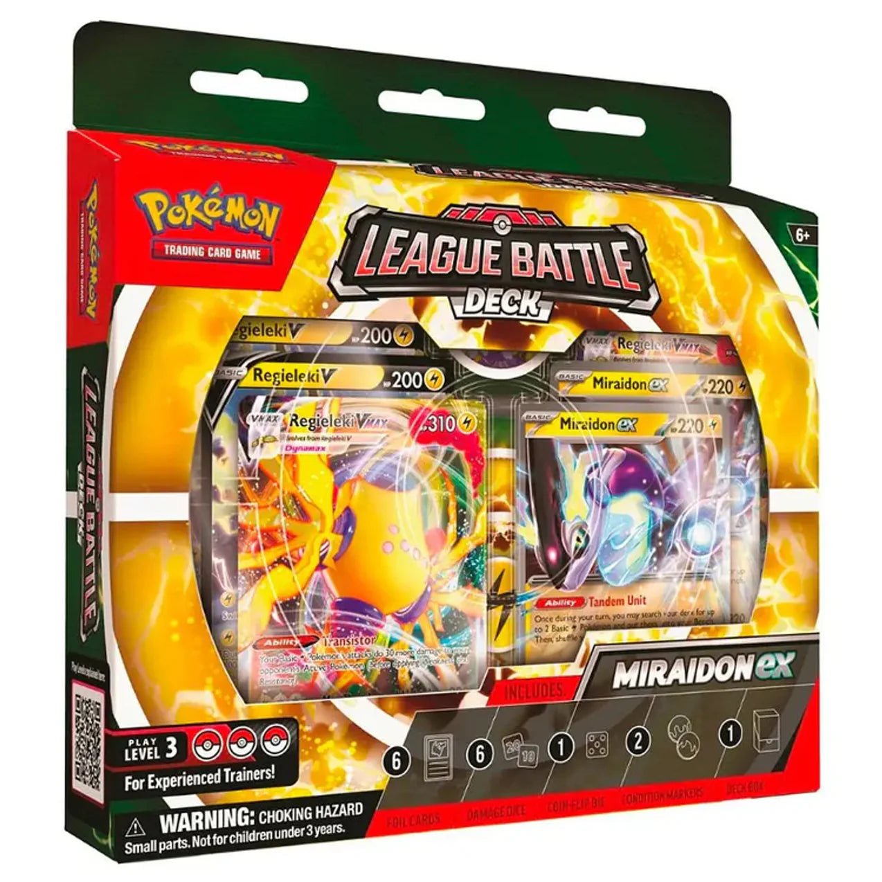 Pokemon League Battle Deck Miraidon Ex - Dark Crystal Cards