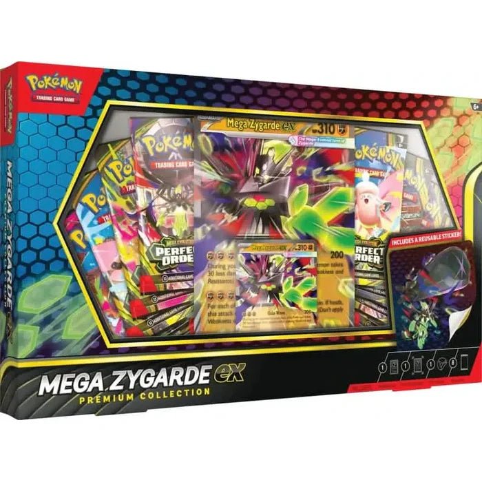 POKEMON MEGA ZYGARDE EX PREMIUM COLLECTION May 22 Pre - Order - Dark Crystal Cards