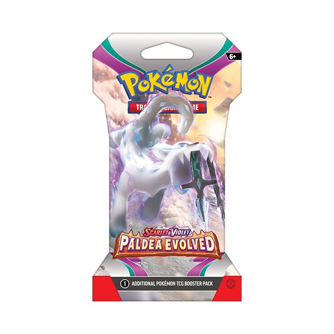 Pokemon Paldea Evolved Booster Pack x1 - Dark Crystal Cards