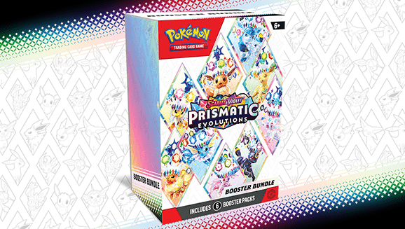 Pokemon Prismatic Evolutions Booster Bundle - Dark Crystal Cards
