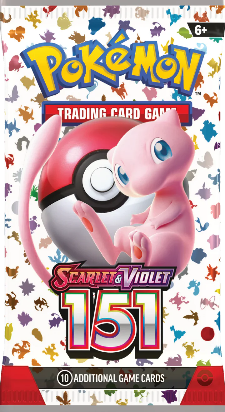 Pokemon Scarlet and Violet 151 Booster Pack - Dark Crystal Cards