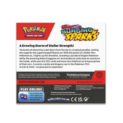 Pokemon Scarlet and Violet Surging Sparks Booster Box - Dark Crystal Cards