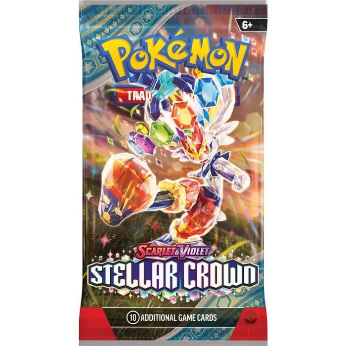 POKEMON STELLAR CROWN BOOSTER PACK (x1) Sep - 13 Pre - Order - Dark Crystal Cards