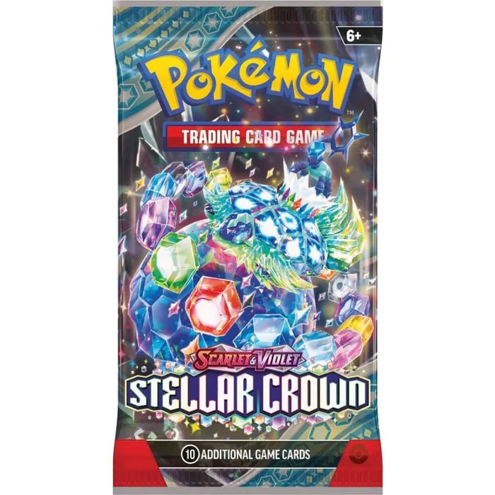 POKEMON STELLAR CROWN BOOSTER PACK (x1) Sep - 13 Pre - Order - Dark Crystal Cards