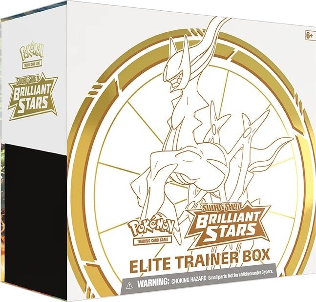 Pokemon Sword And Shield Brilliant Stars Elite Trainer Box - Dark Crystal Cards