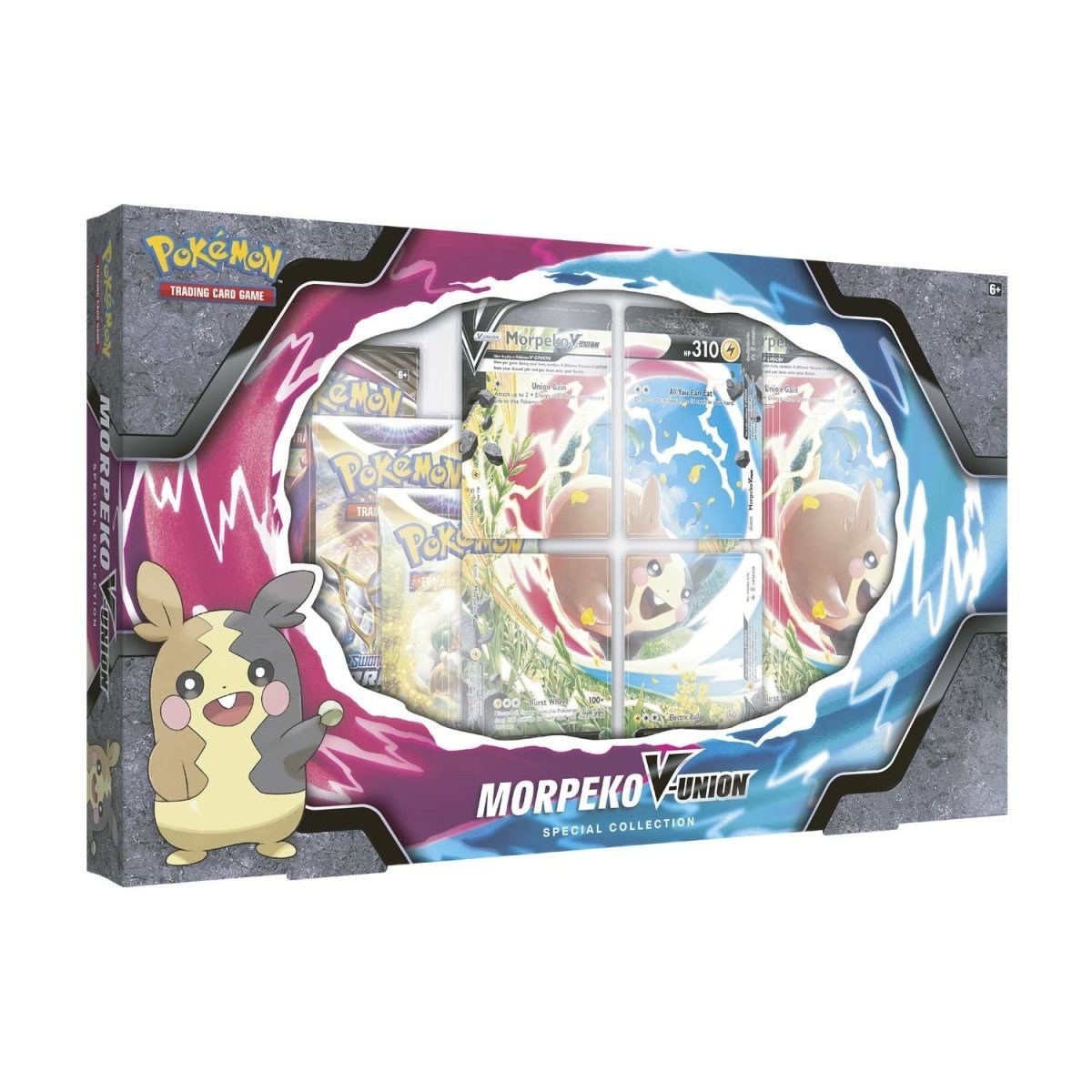 Pokemon TCG Crown Zenith Morpeko V UNION - Dark Crystal Cards