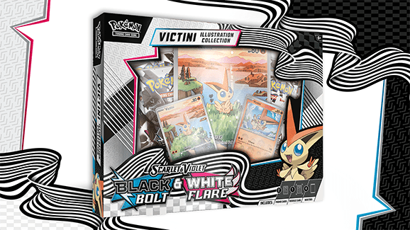 Pokemon Victini Illustration Collection - Dark Crystal Cards