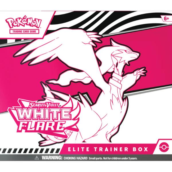 Pokemon White Flare Elite Trainer Box - Dark Crystal Cards