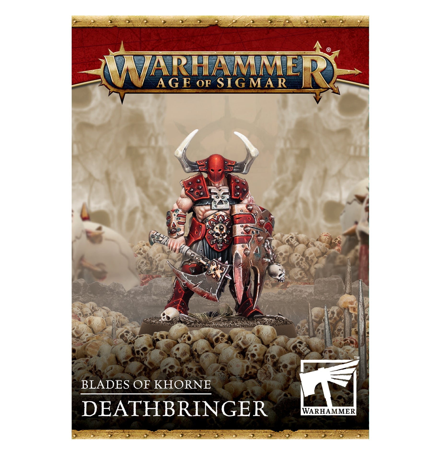 Pre - order Blades of Khorne Deathbringer - Dark Crystal Cards