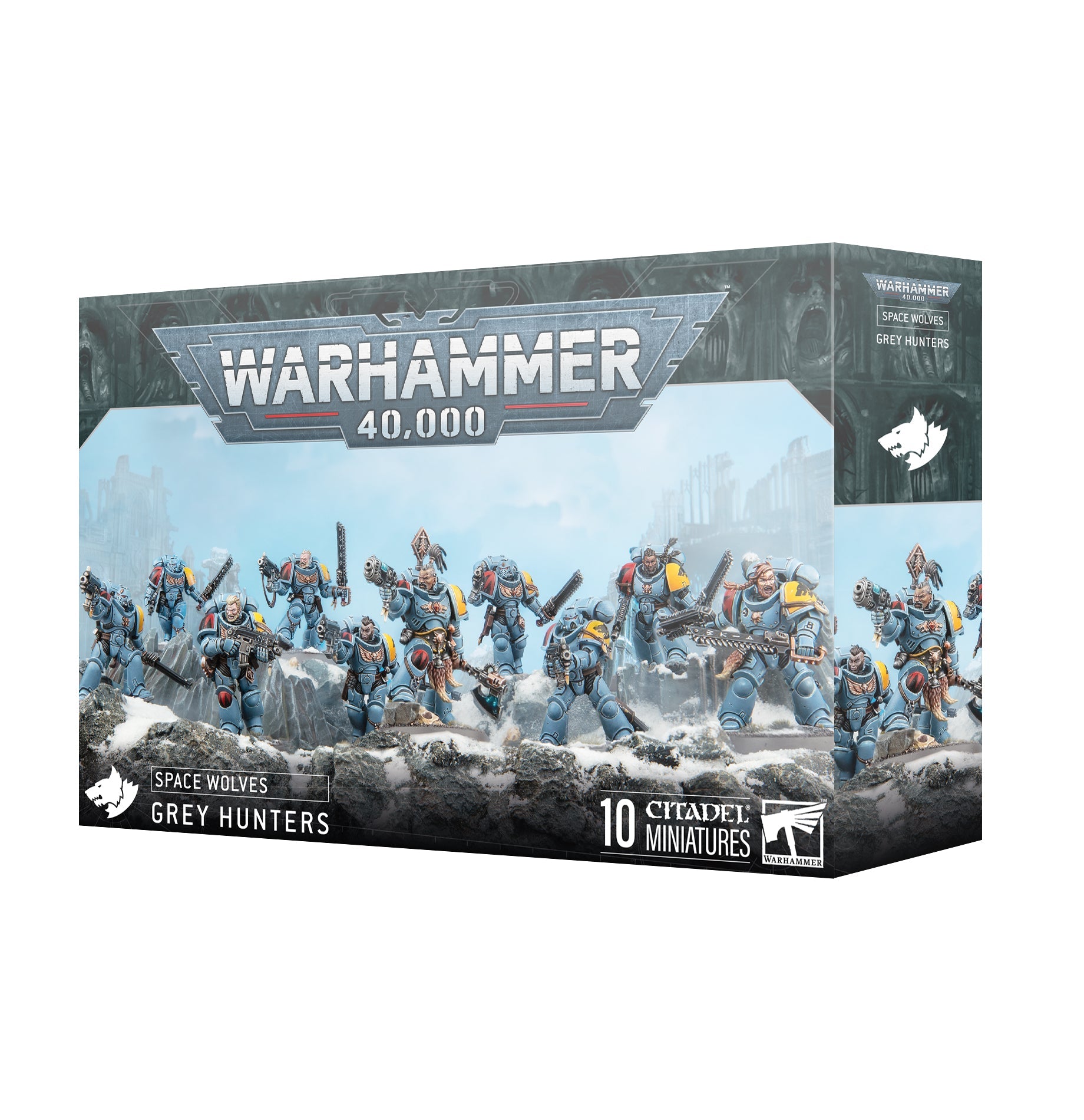 Pre - order Space Wolves Grey Hunters - Dark Crystal Cards