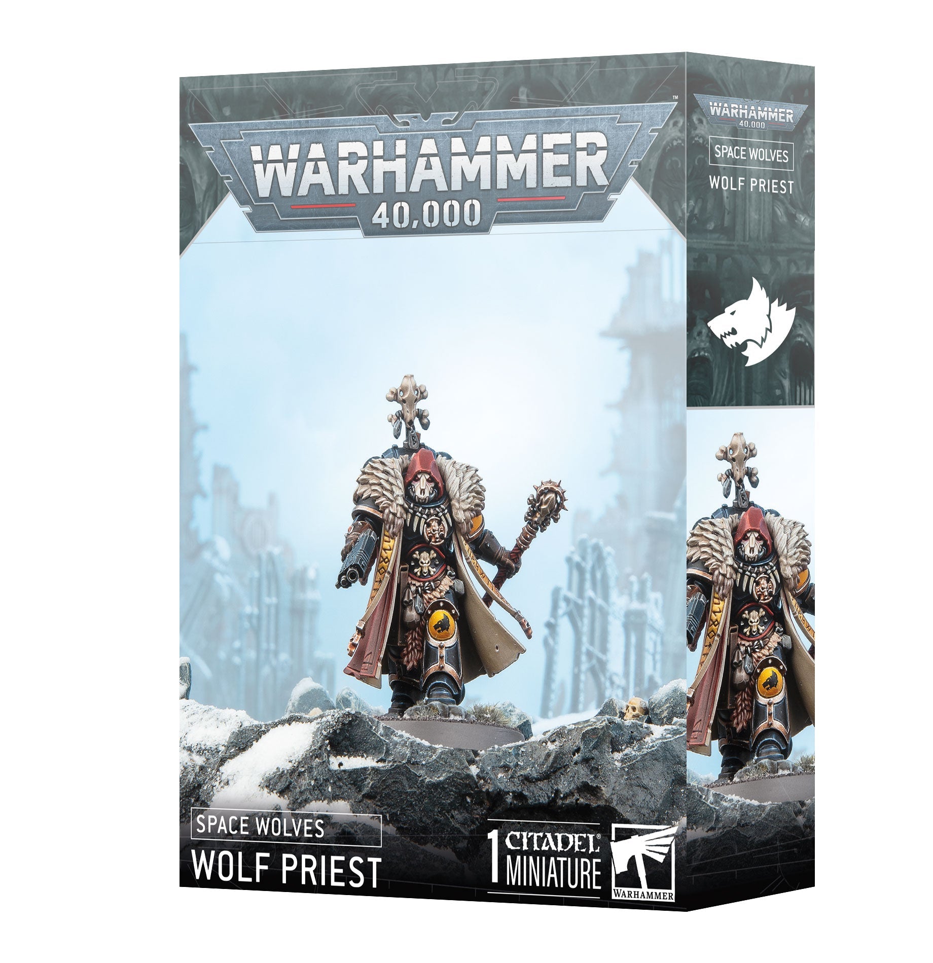Pre - order Space Wolves Wolf Priest - Dark Crystal Cards