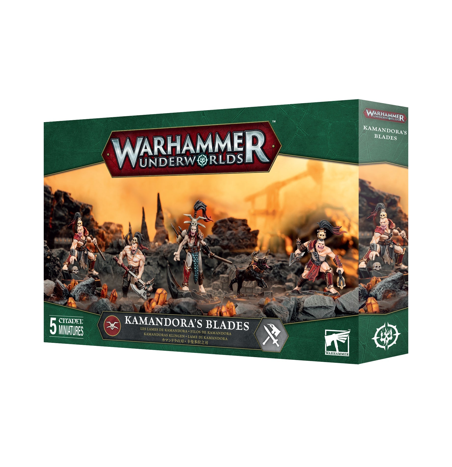 Pre - order Warhammer Underworlds Kamandoras Blades - Dark Crystal Cards
