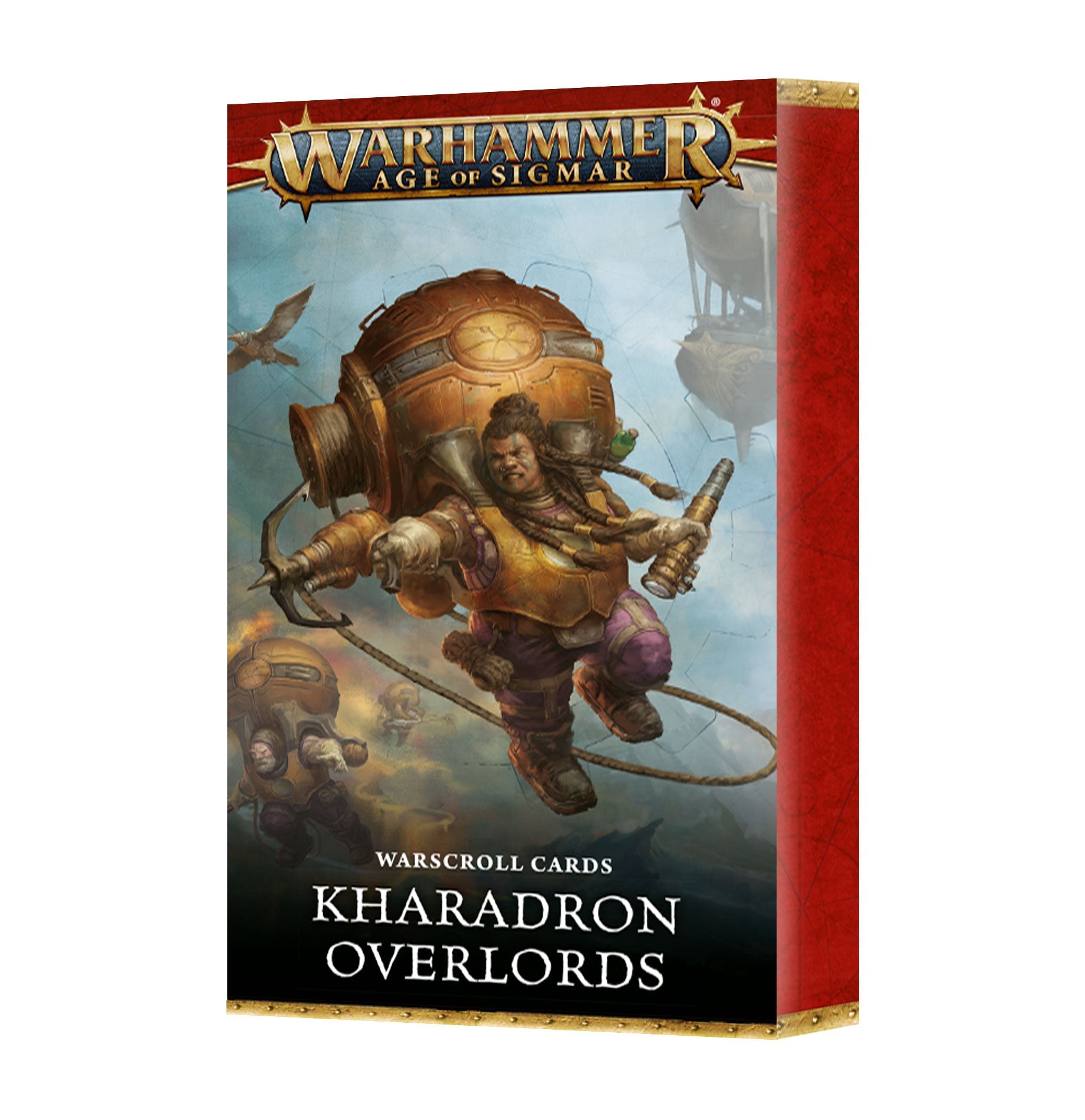 Pre - order Warscroll Cards Kharadron Overlords - Dark Crystal Cards