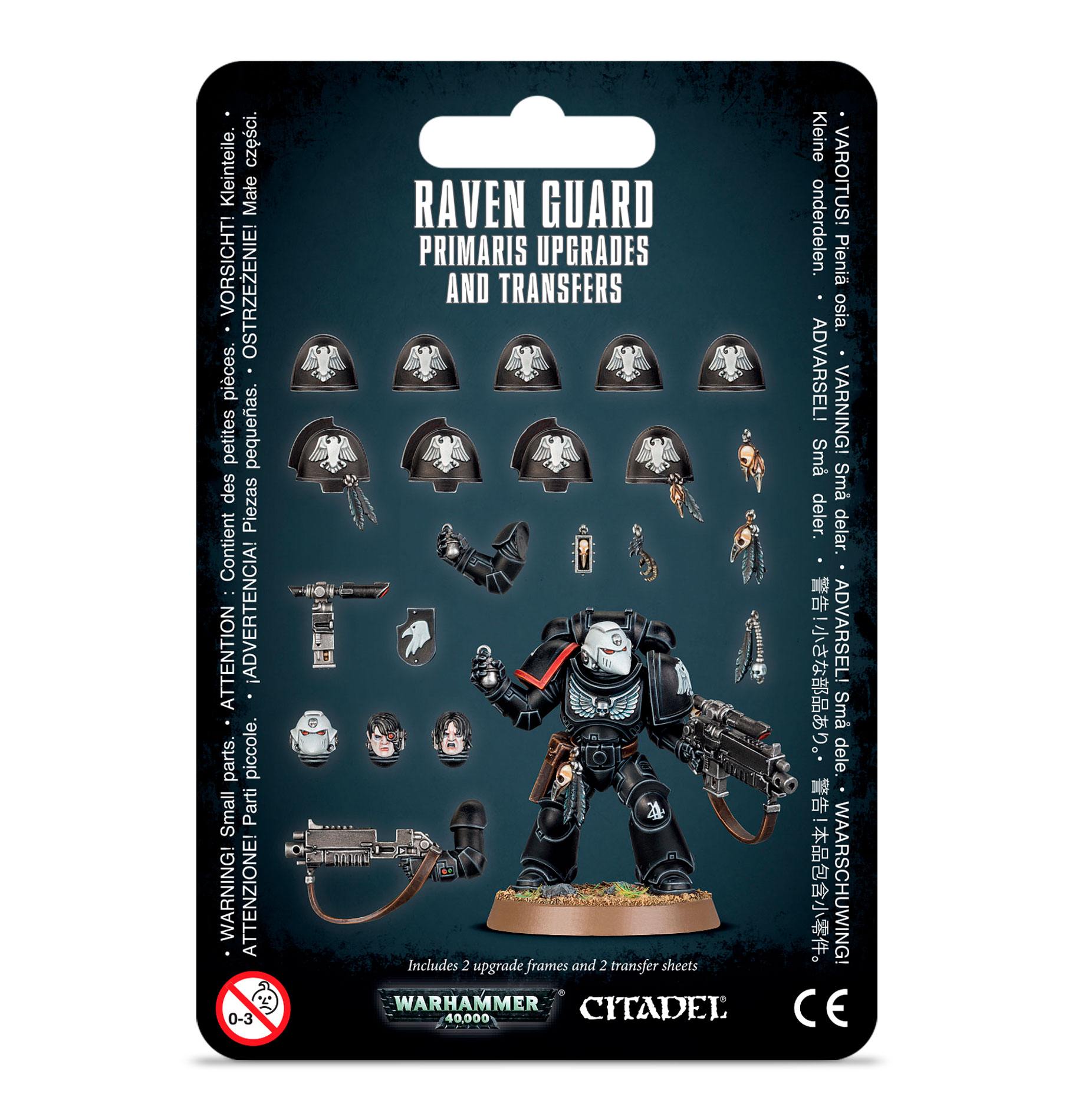 Raven Guard Primaris Upgrades And Transfers - Dark Crystal Cards