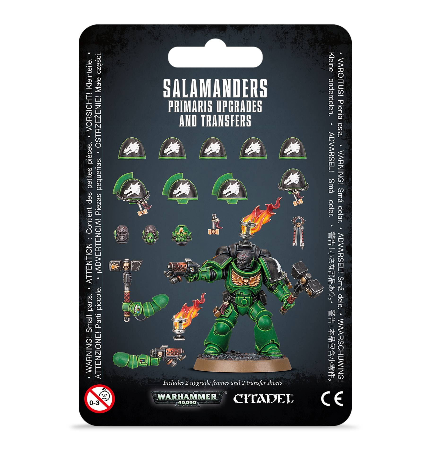 Salamanders Primaris Upgrades And Transfers - Dark Crystal Cards