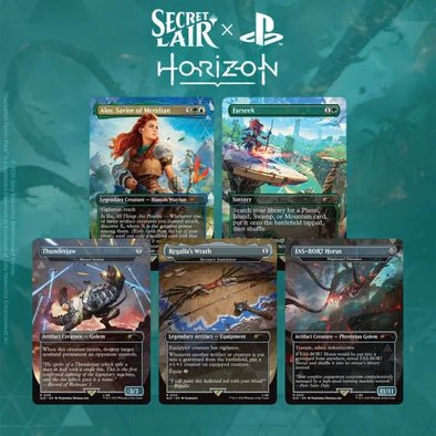 Secret Lair Drop Series - Secret Lair x Playstation: Horizon: Into the Forbidden West (Non - Foil Edition) - Dark Crystal Cards