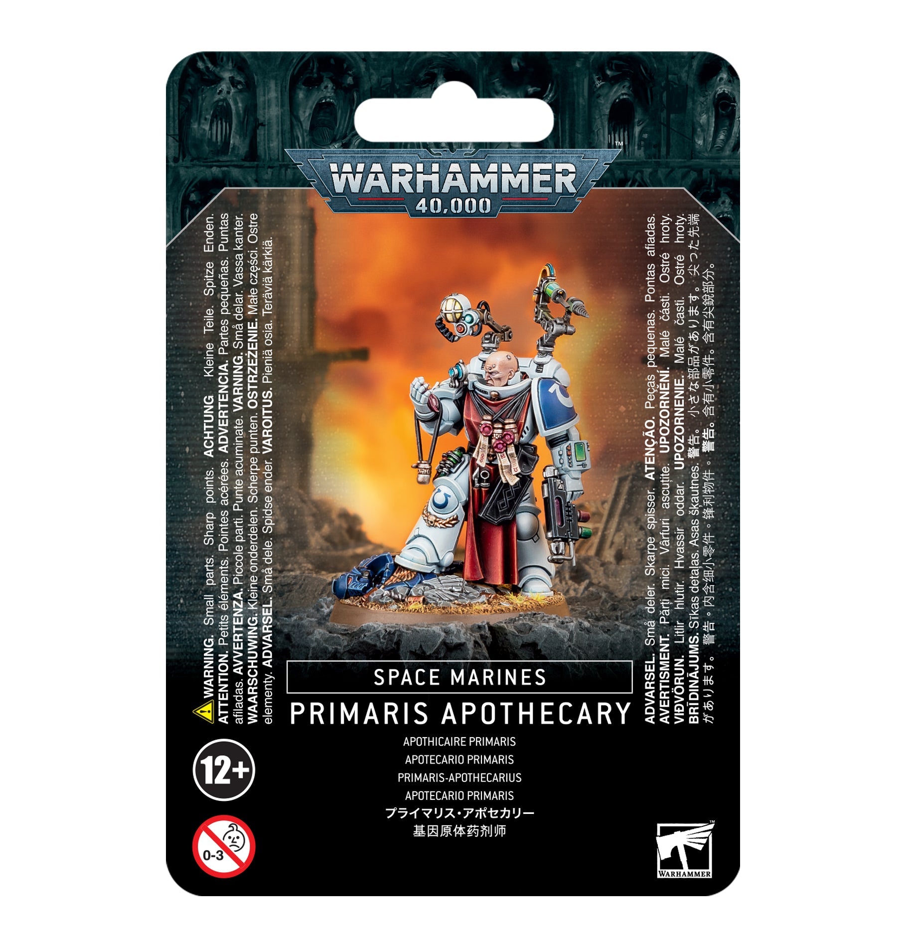 Space Marines Primaris Apothecary - Dark Crystal Cards