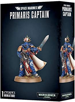 Space Marines Primaris Captain - Dark Crystal Cards