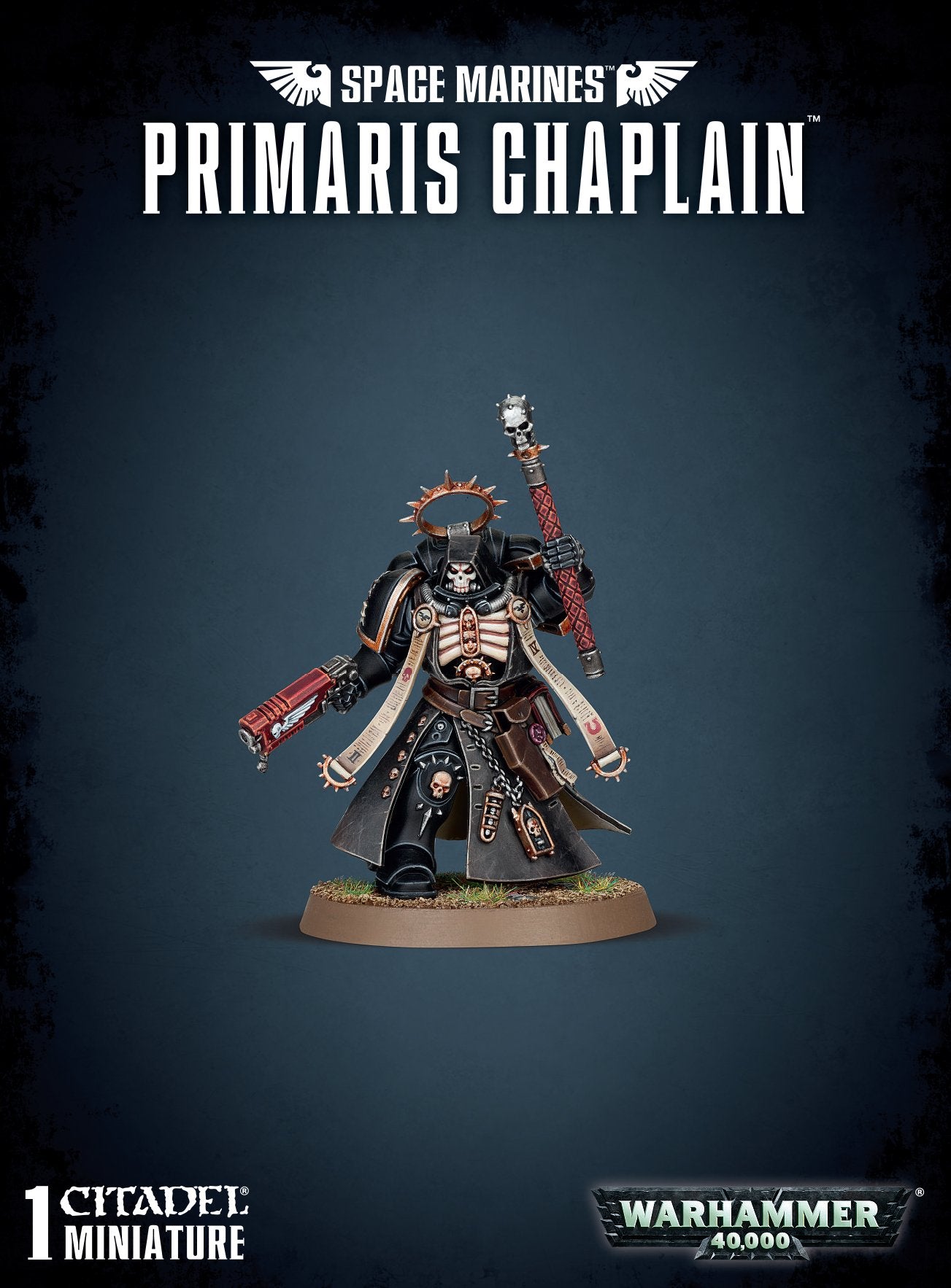 Space Marines Primaris Chaplain - Dark Crystal Cards