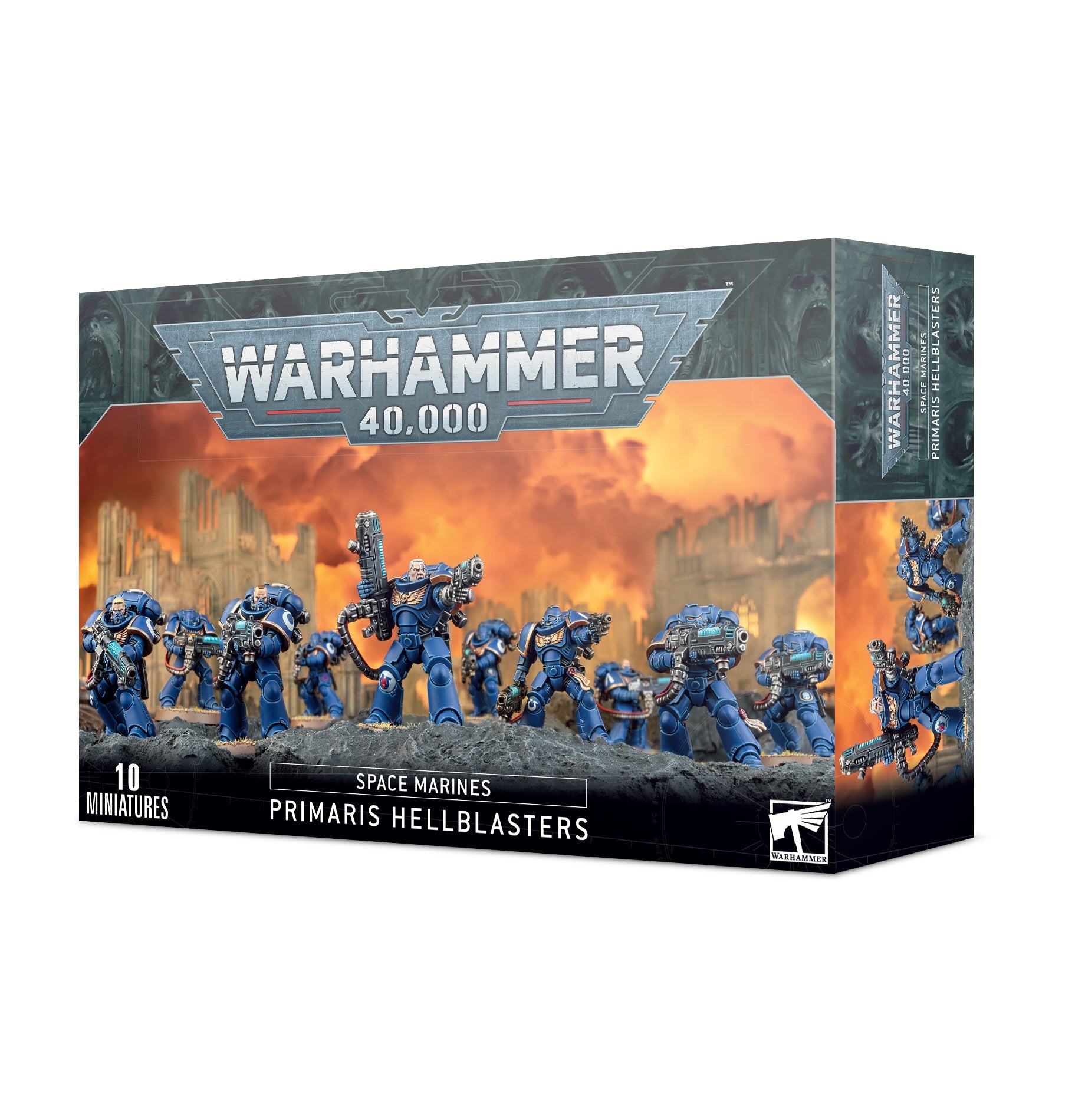 Space Marines Primaris Hellblasters - Dark Crystal Cards