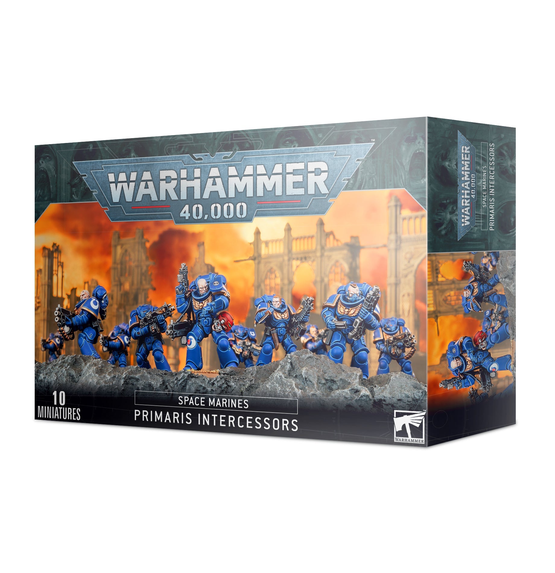 Space Marines Primaris Intercessors - Dark Crystal Cards