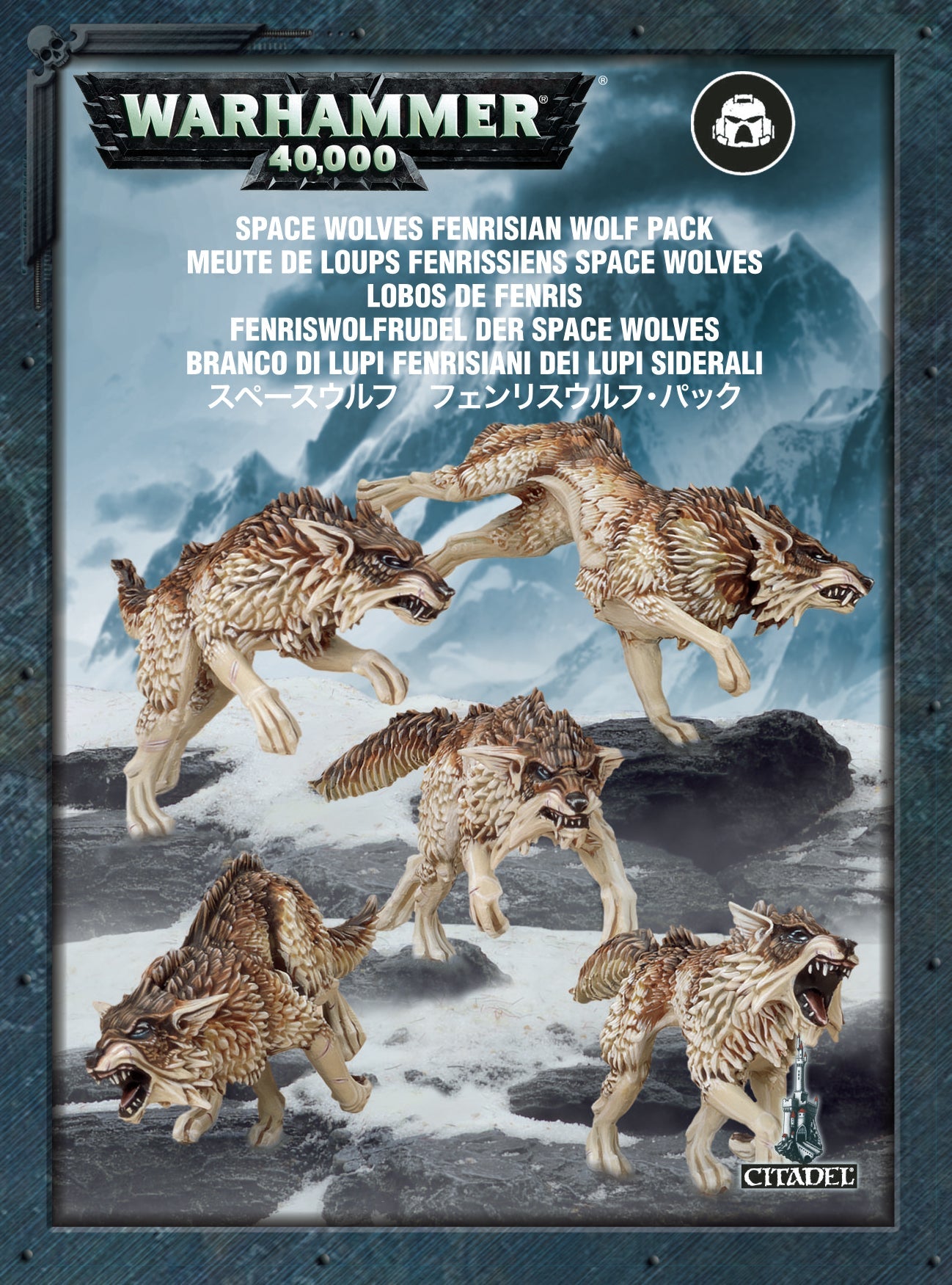 Space Wolves Fenrisian Wolves - Dark Crystal Cards