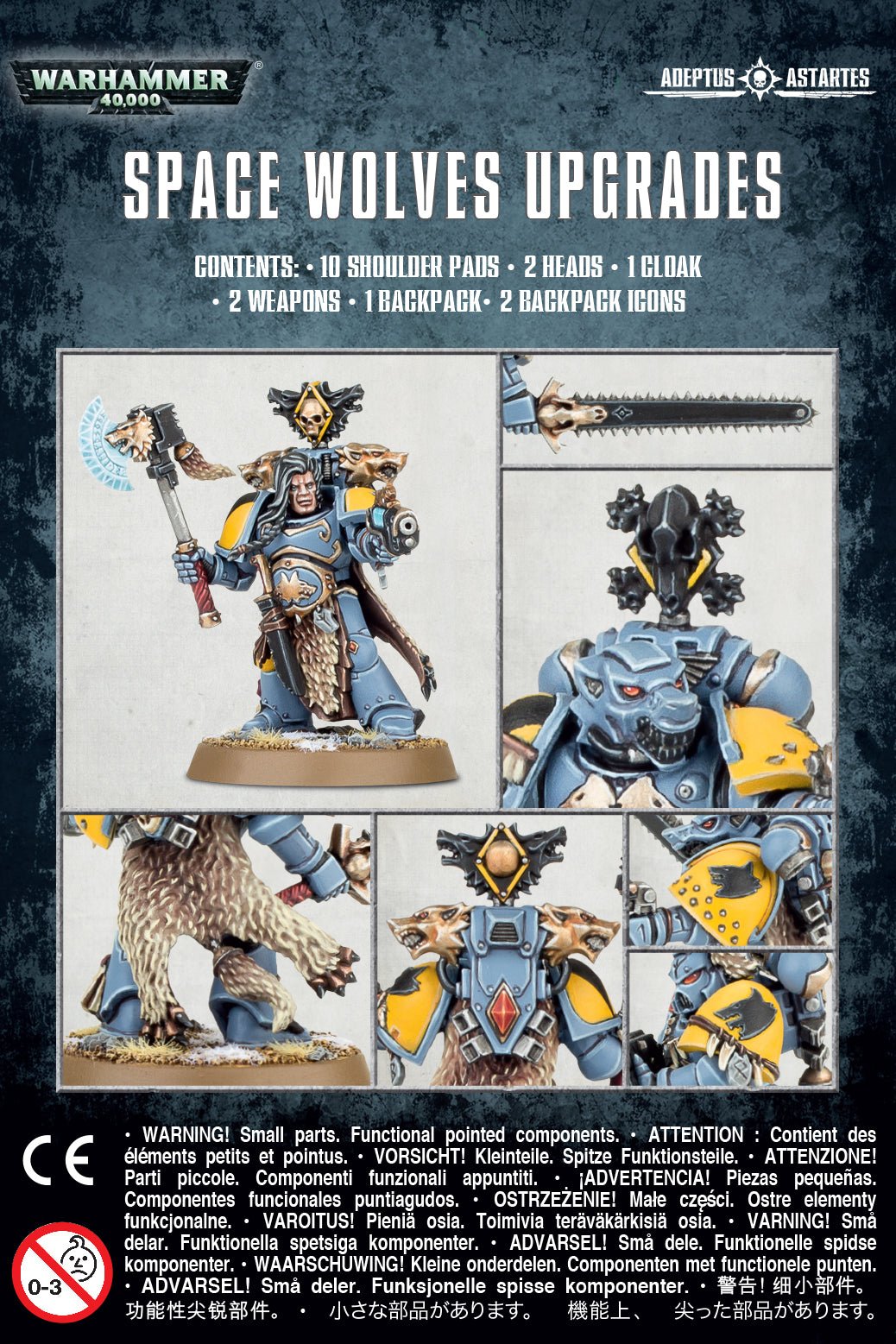 Space Wolves Upgrades - Dark Crystal Cards