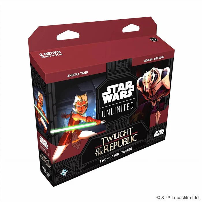 Star Wars Unlimited Twilight of the Republic Two Player Starter Nov 8 Pre - order - Dark Crystal Cards