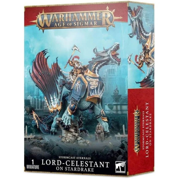 Stormcast Eternals Lord Celestant On Stardrake - Dark Crystal Cards