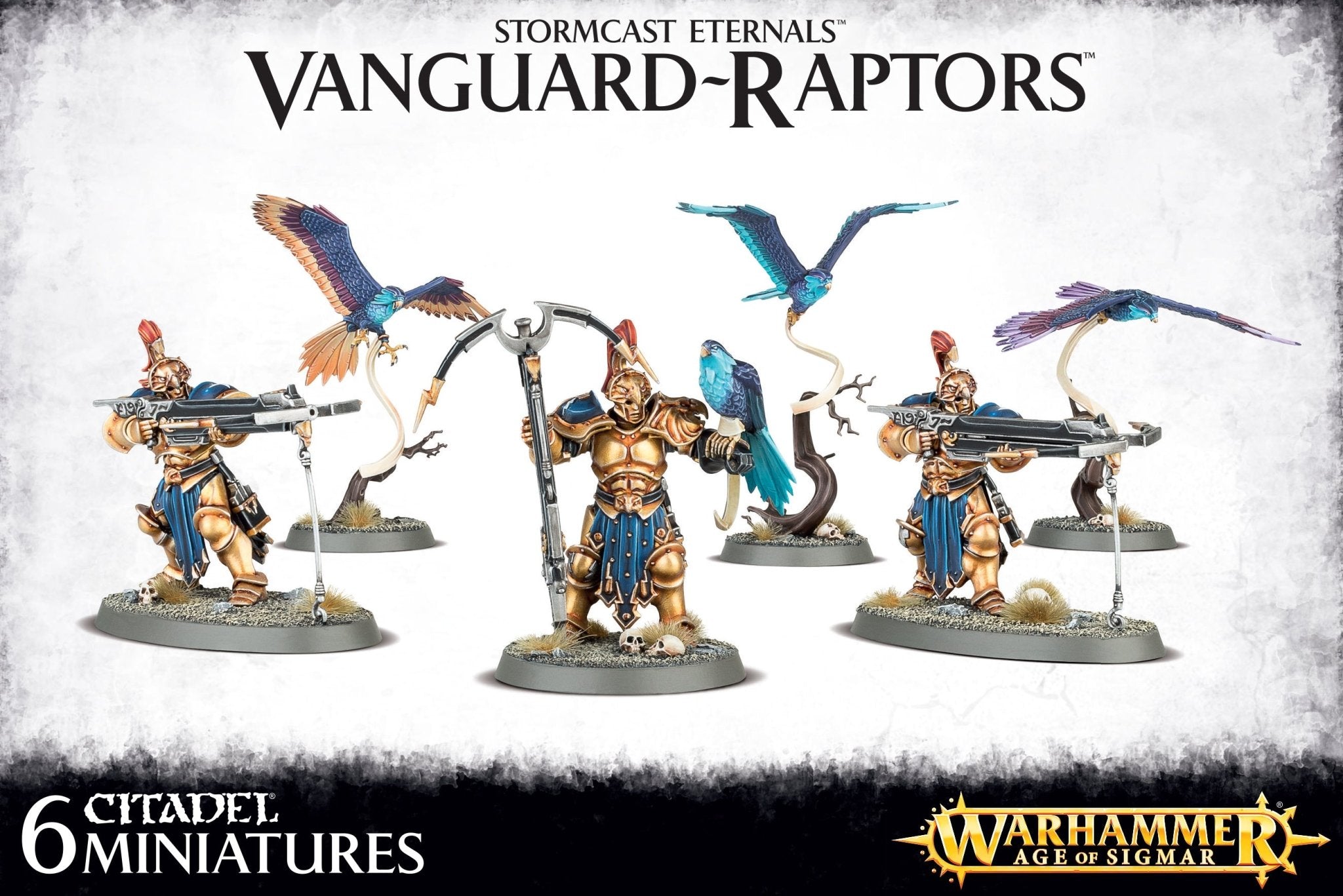 Stormcast Eternals Vanguard Raptors - Dark Crystal Cards