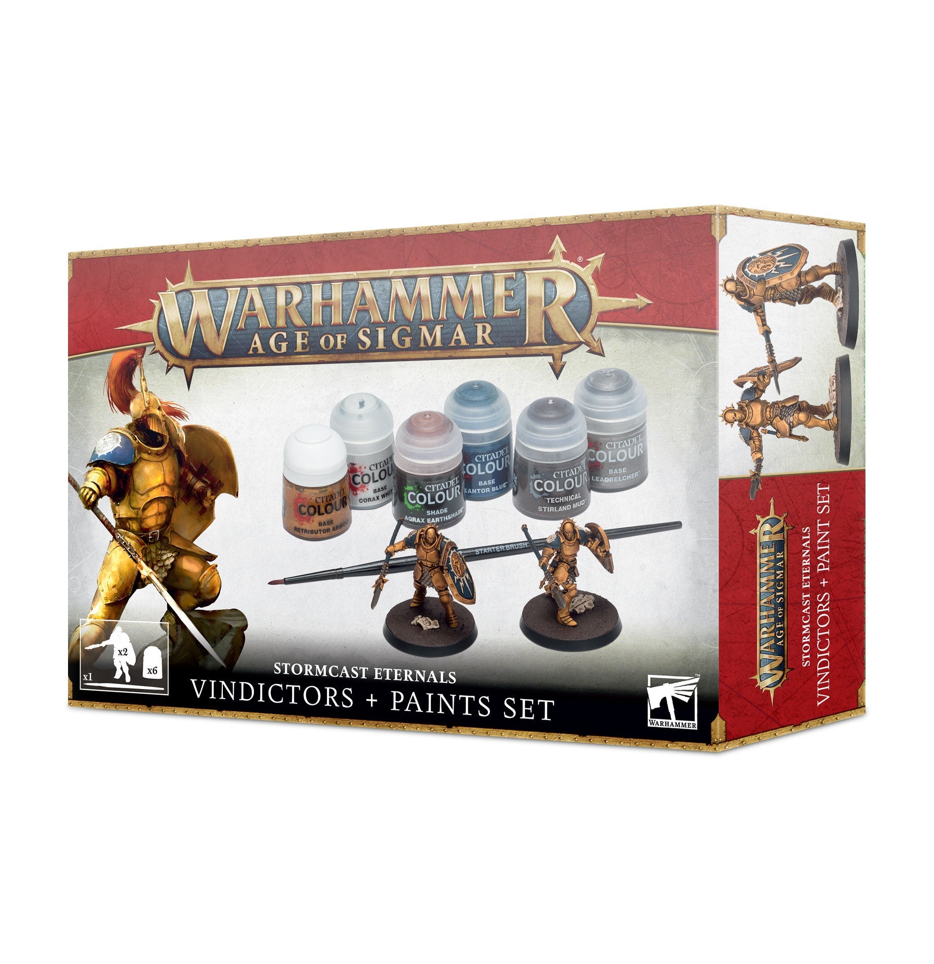 STORMCAST ETERNALS VINDICTORS + PAINT SET - Dark Crystal Cards